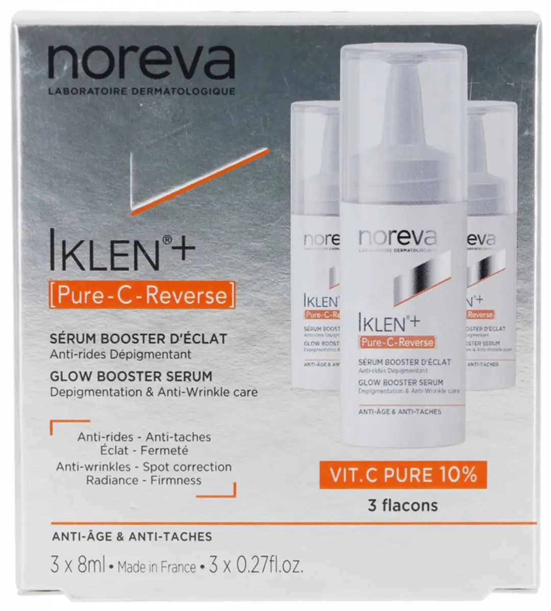 NOREVA Iklen+ Pure-C-Reverse Regenererend Booster Serum