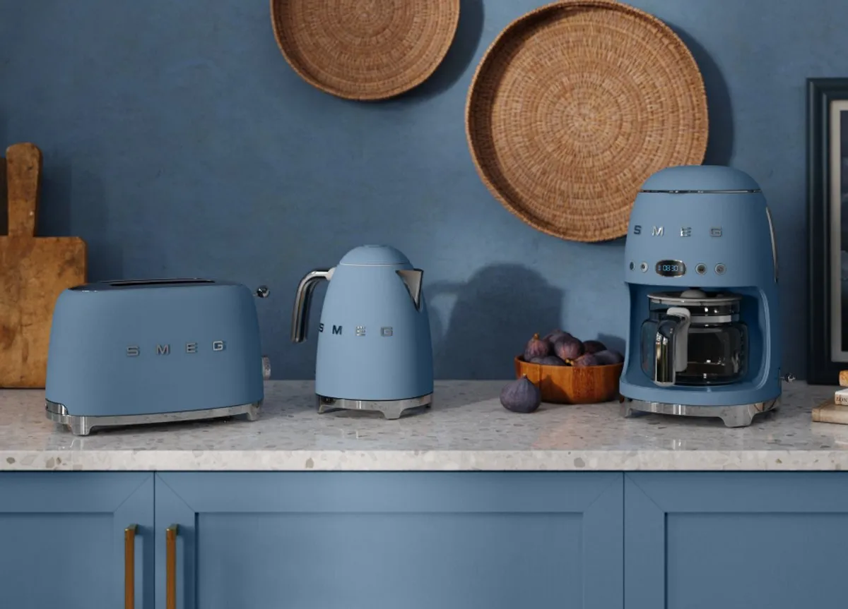 Smeg KLF03SBMEU Waterkoker 1,7L Storm Blue - afbeelding 6 van 6