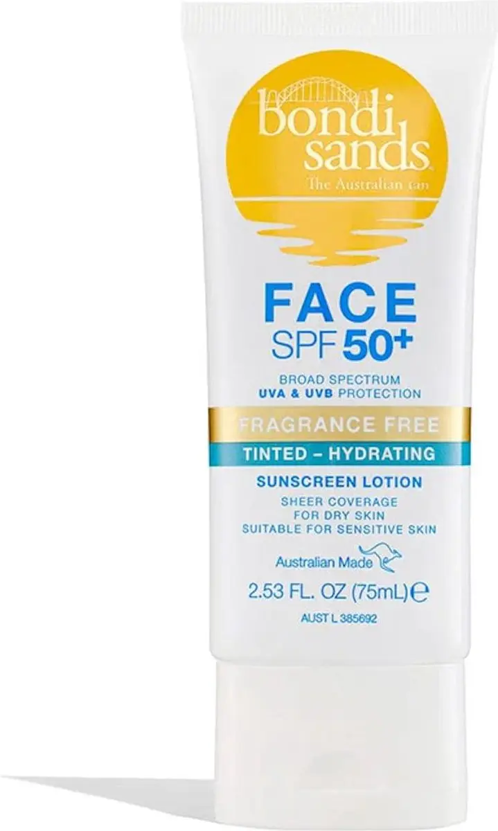 Bondi Sands Tinted Gezichtscreme SPF 50+ 75ml