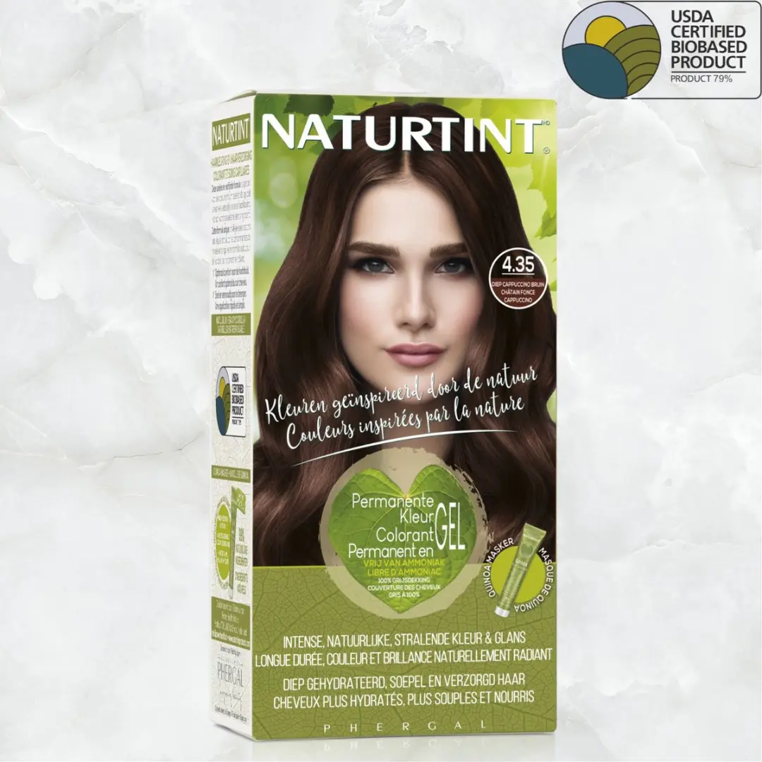 Naturtint Diep Cappuccino Bruin Haarkleur 150ml