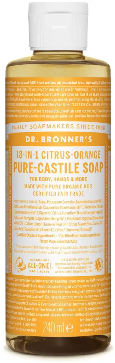Dr. Bronner's Magic Soap Citrus 240ml