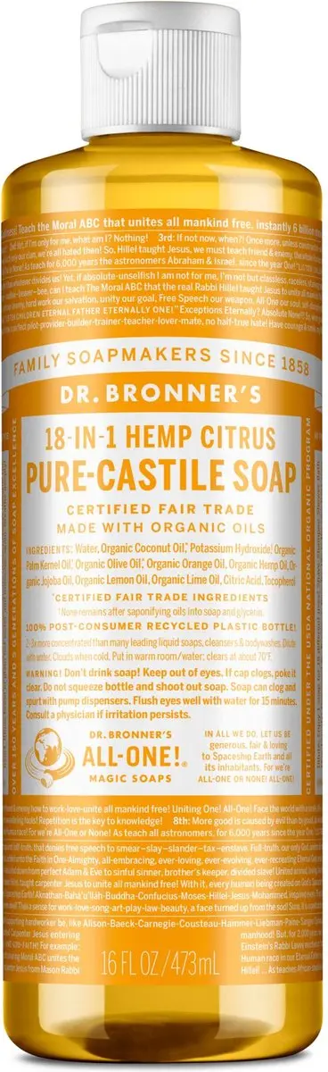 Dr. Bronner's Magic Soap Citrus 240ml