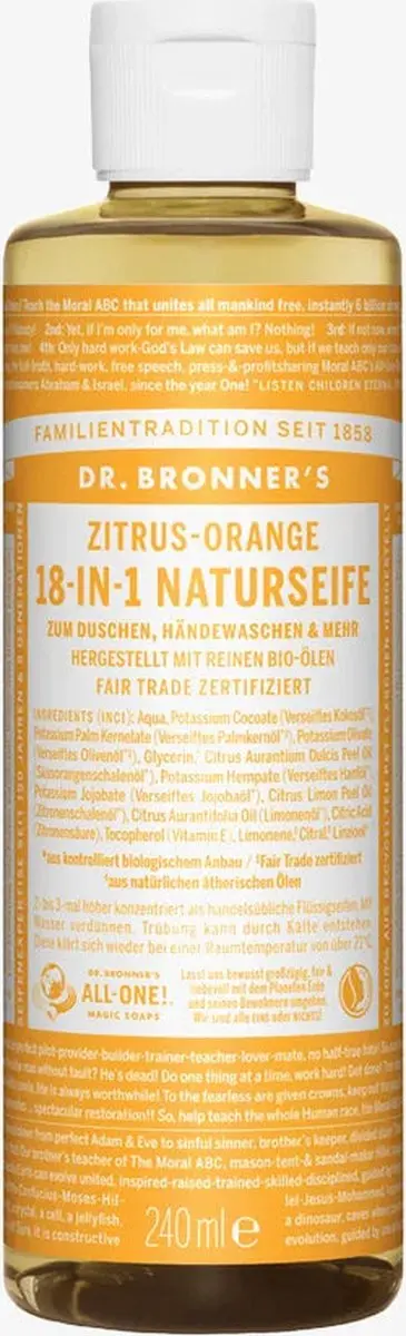 Dr. Bronner's Magic Soap Citrus 240ml
