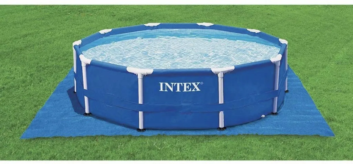 Intex 28048 Grondzeil 472x472cm - Blauw