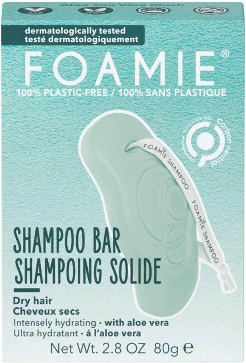 Foamie Shampoo Bar Aloe You Vera Much