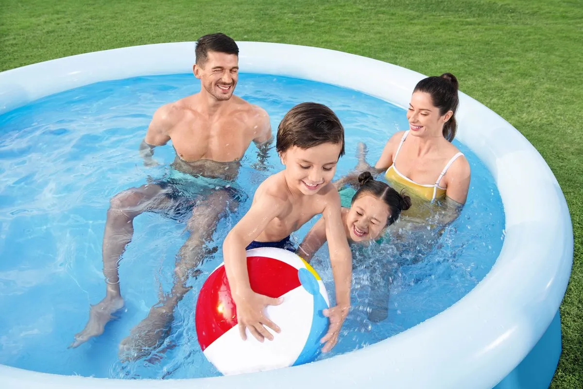 Bestway Fast Set Opblaasbaar Zwembad 305x66cm - 3200L - Blauw