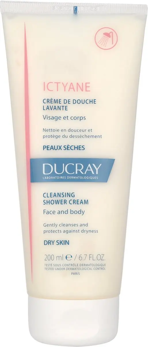 Ducray Ictyane Crème De Douche Lavante 200ml