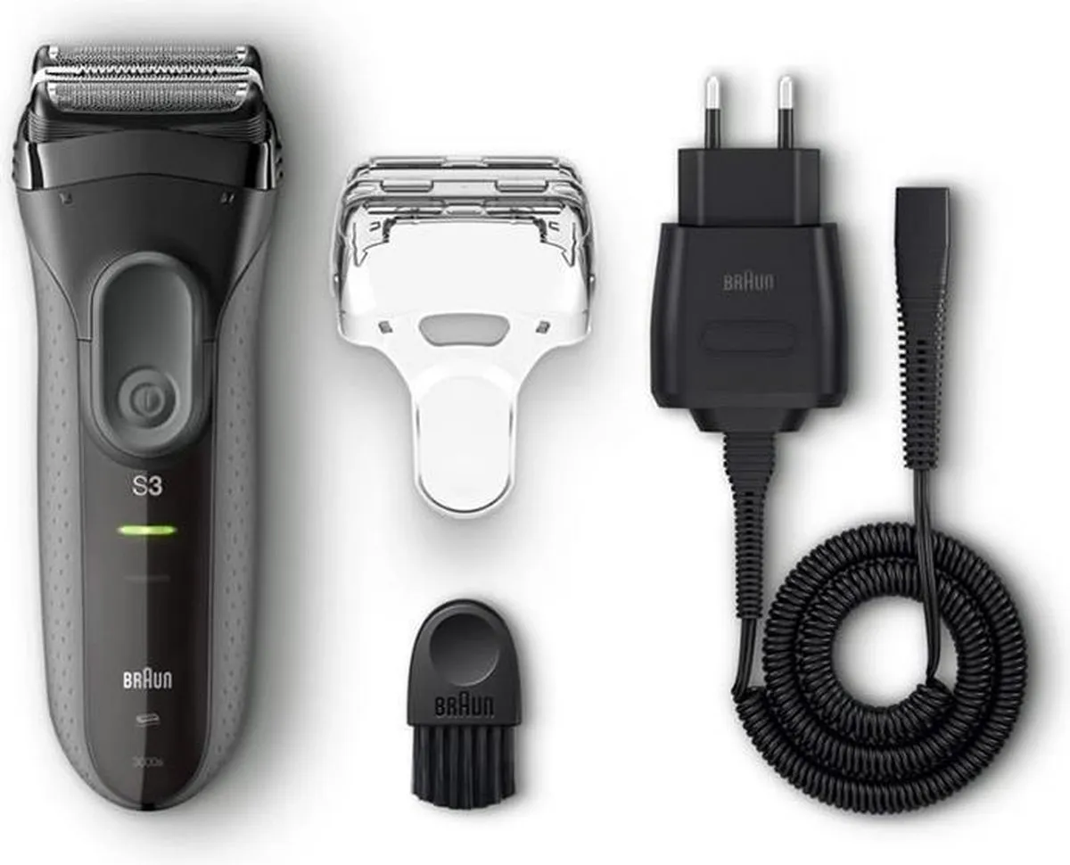 Braun Series 3 ProSkin 3000s Elektrisch Scheerapparaat 3000S - 3 Mesjes