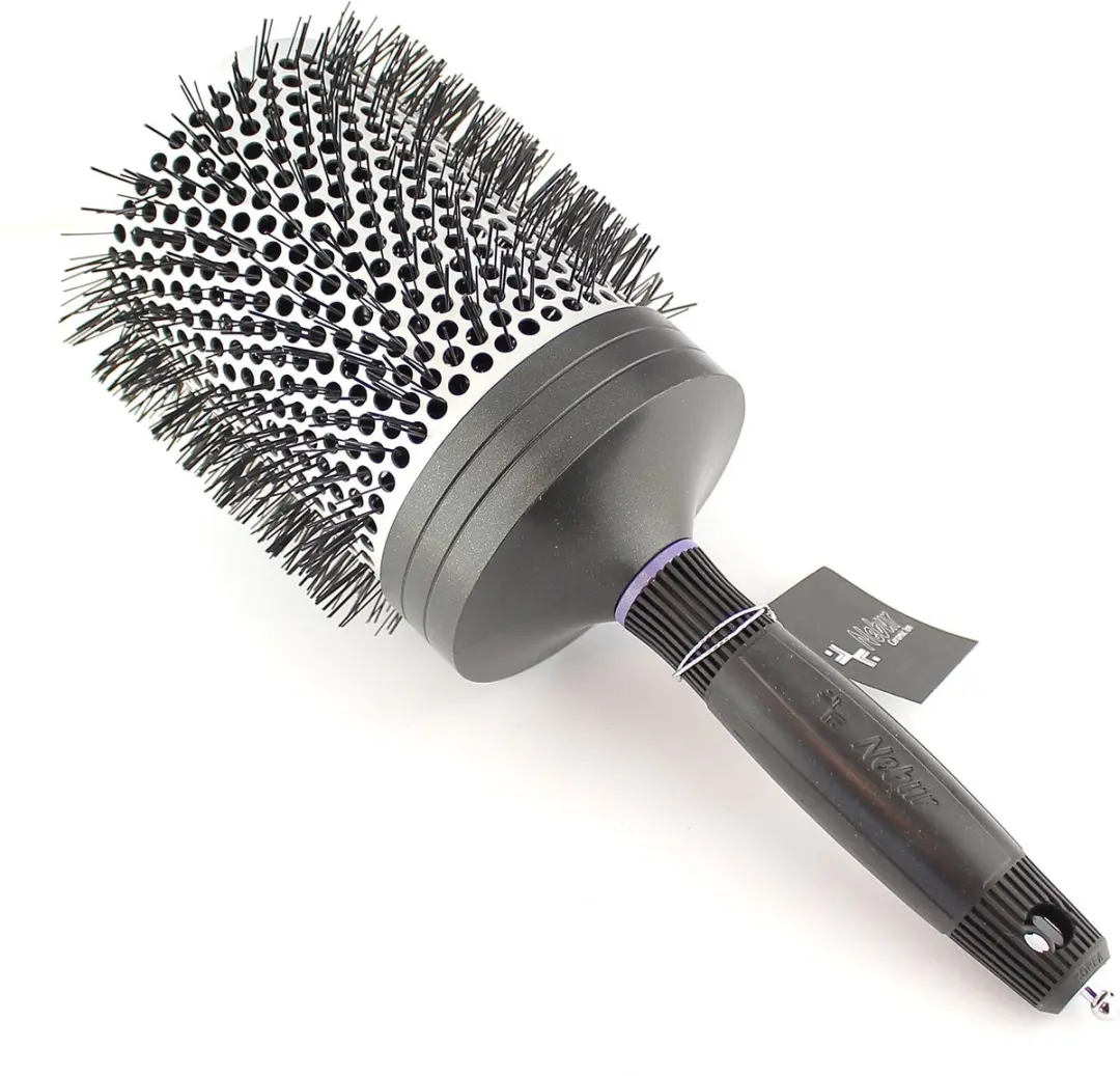 Nebur Round Ceramic Ionic Brush 80mm