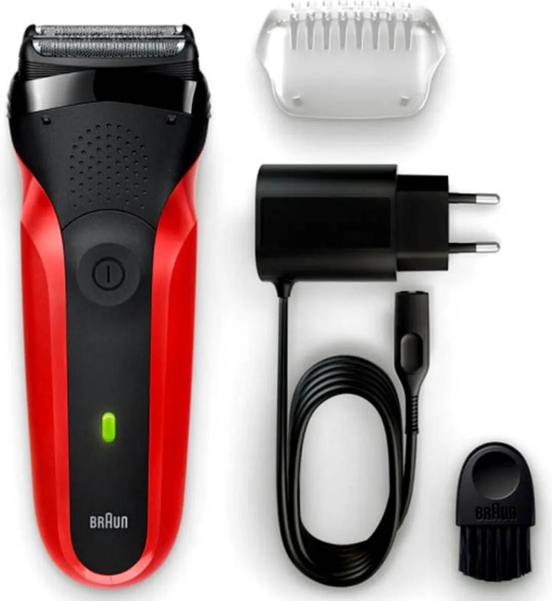 Braun Series 3 300s Elektrisch Scheerapparaat 81569932 - Rood