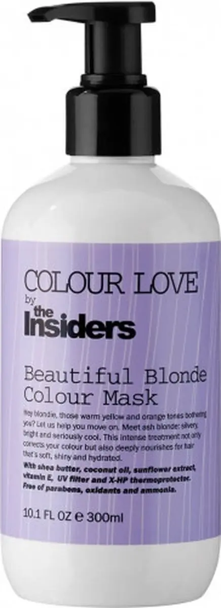 The Insiders Beautiful Blonde Zilvershampoo 1000ml