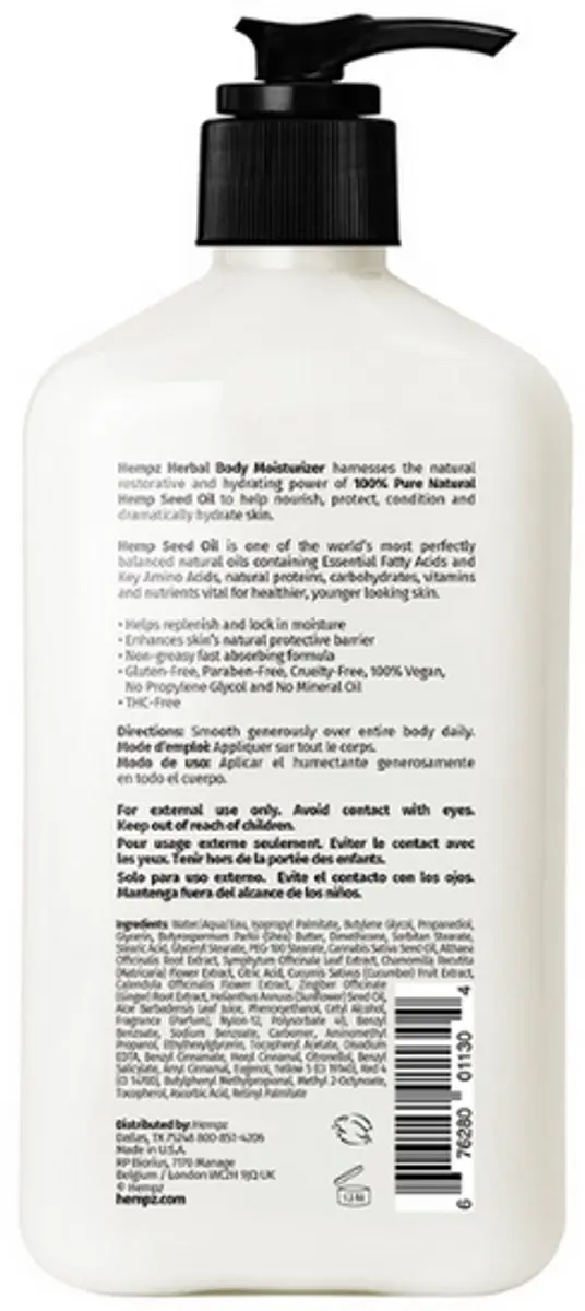 Hempz Original Herbal Body Moisturizer 500ml