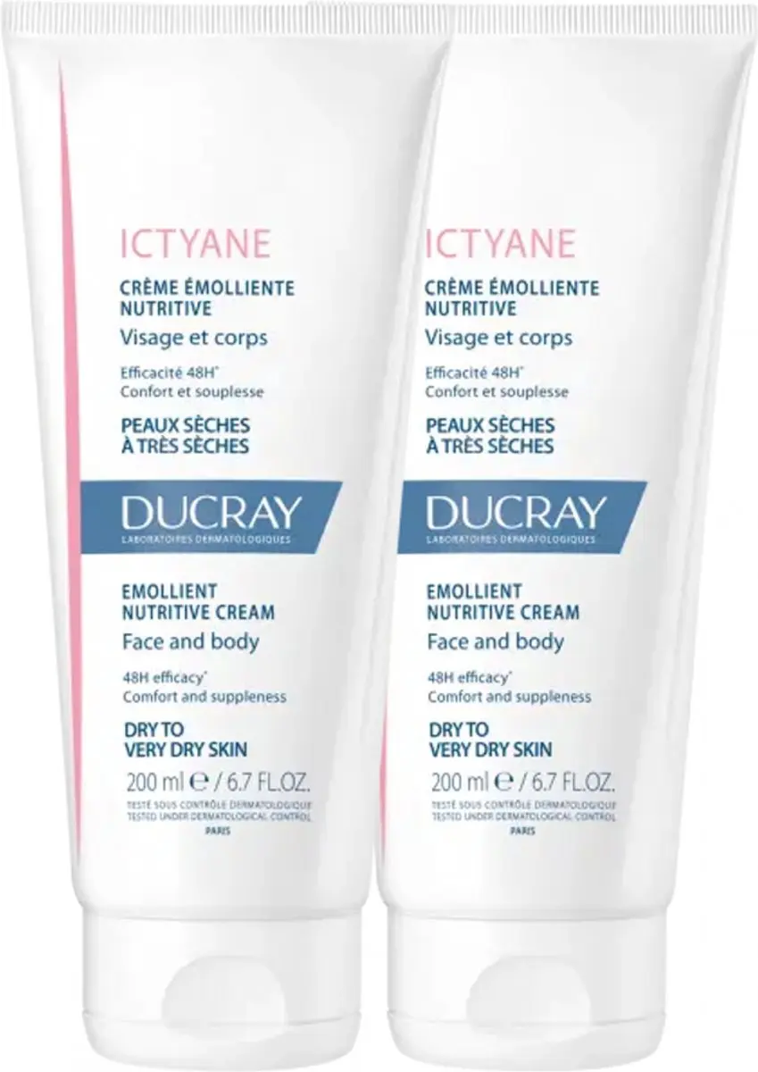 Ducray Ictyane Voedende Emolliënt Gezicht & Lichaam Crème