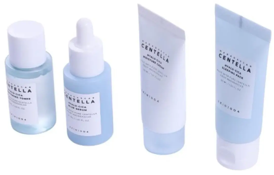 Skin1004 Hyalu-Cica Travel Kit 4-delig
