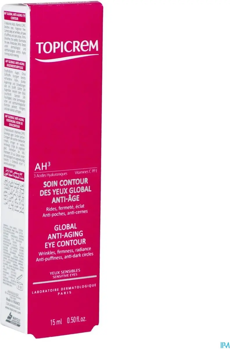 Topicrem Oogcontour AH3 15ml