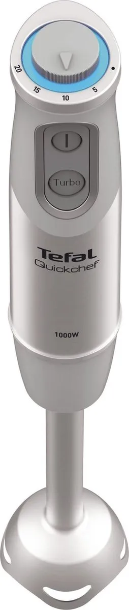Tefal Quickchef HB65KD Staafmixer - 1000W - 20 standen - Zilver/Grijs
