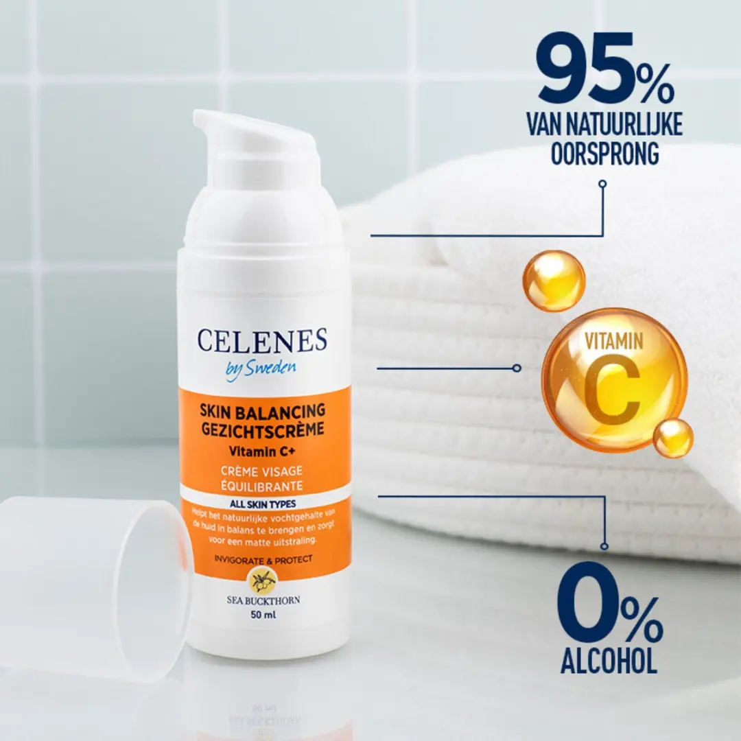 Celenes by Sweden Sea Buckthorn Gezichtscrème 50ml