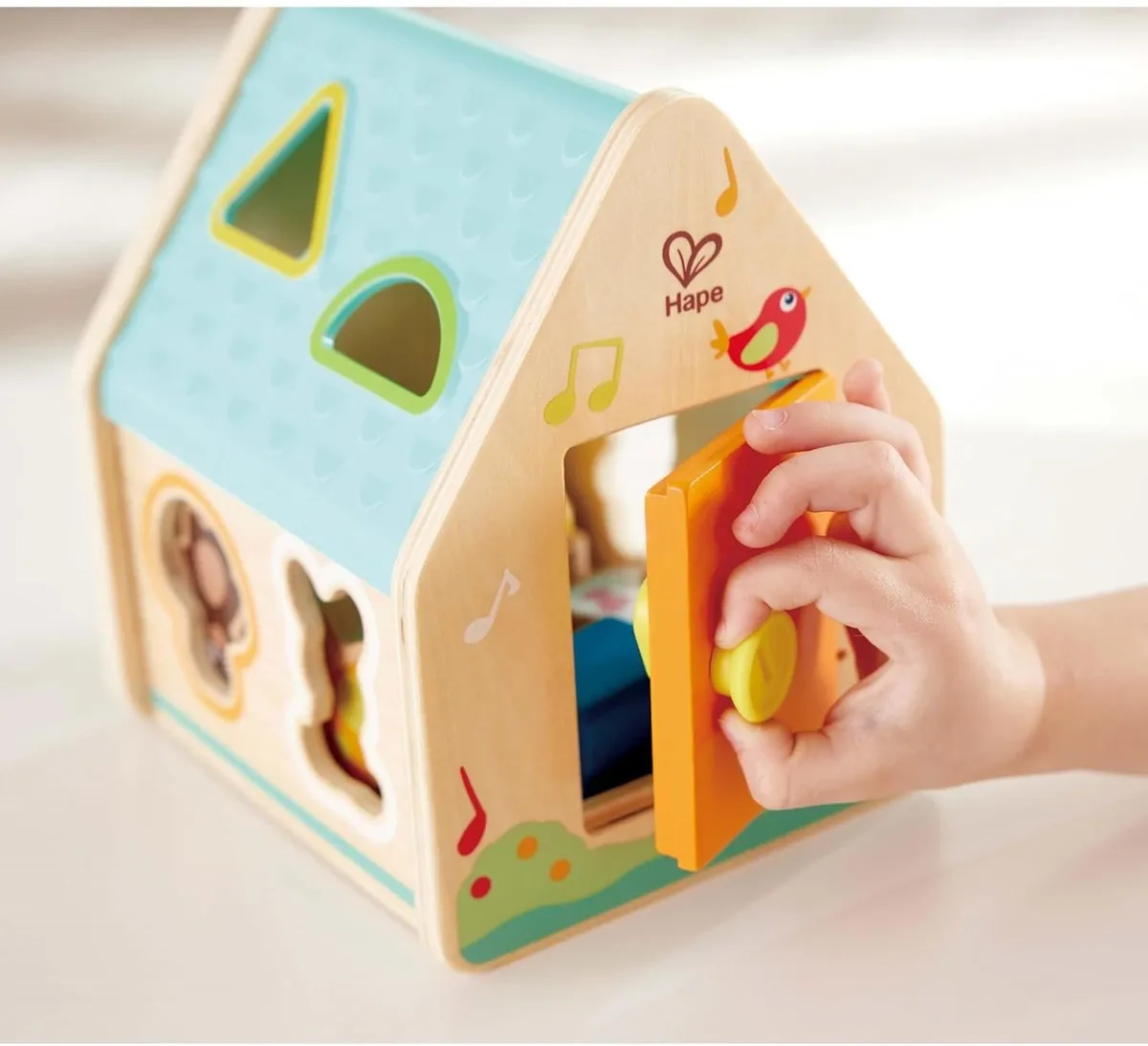 Hape Critter House Vormensorteerder E0515A - Multicolor - afbeelding 6 van 6
