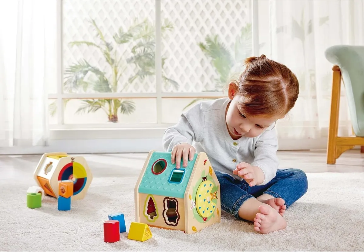 Hape Critter House Vormensorteerder E0515A - Multicolor