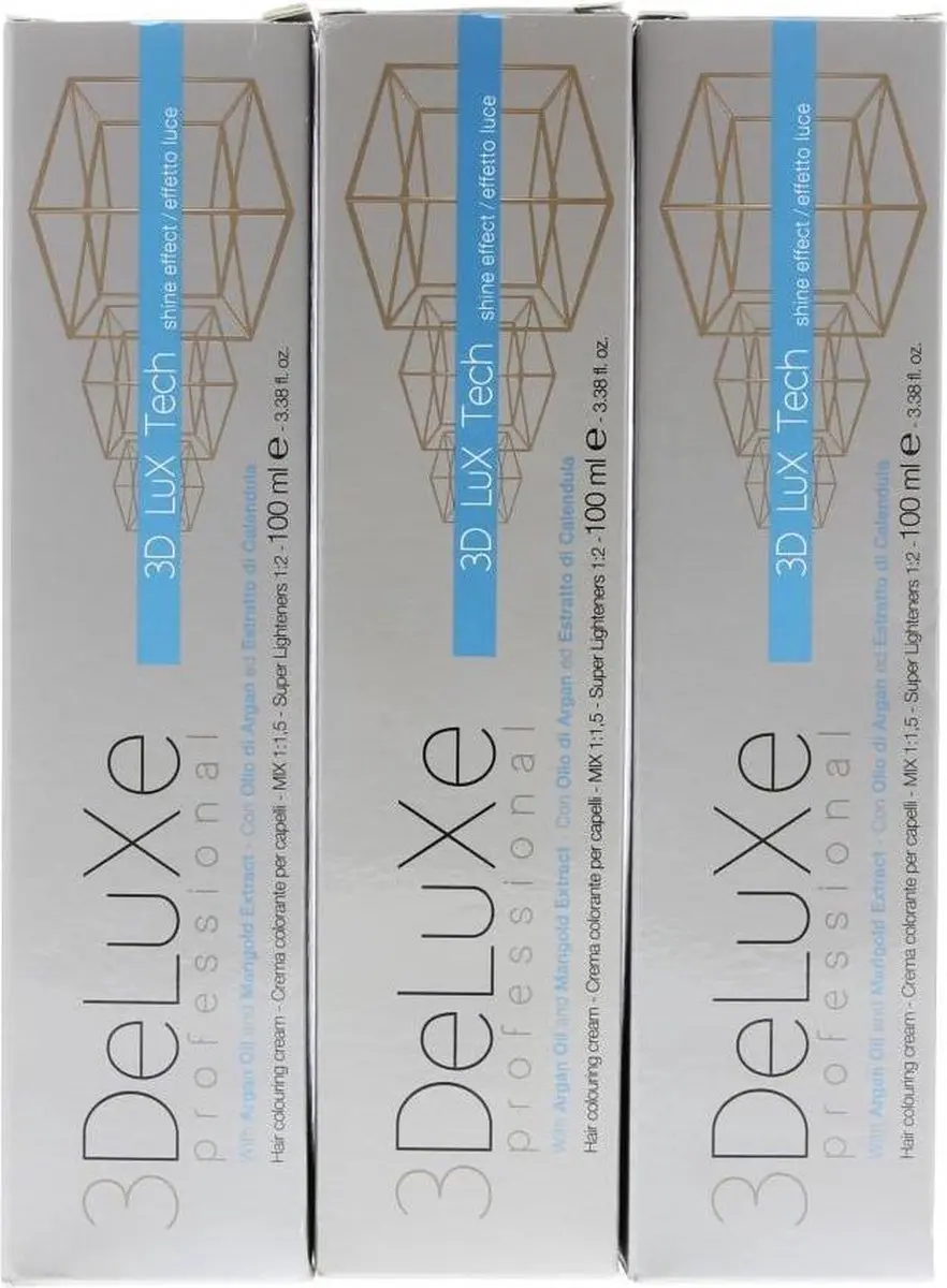 3Deluxe Haarverf Cream 12.16 Blond - 100ml