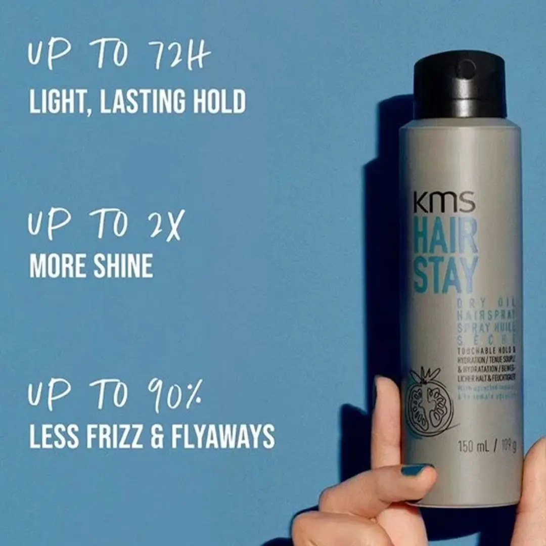 KMS Hair Hair Stay Dry Oil Hairspray 150ml