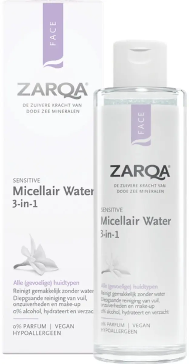 Zarqa Micellair Water Sensitive 200ml - 3 Stuks
