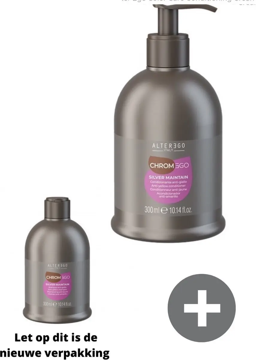Alter Ego Silver Maintain Shampoo & Conditioner Duo 600ml