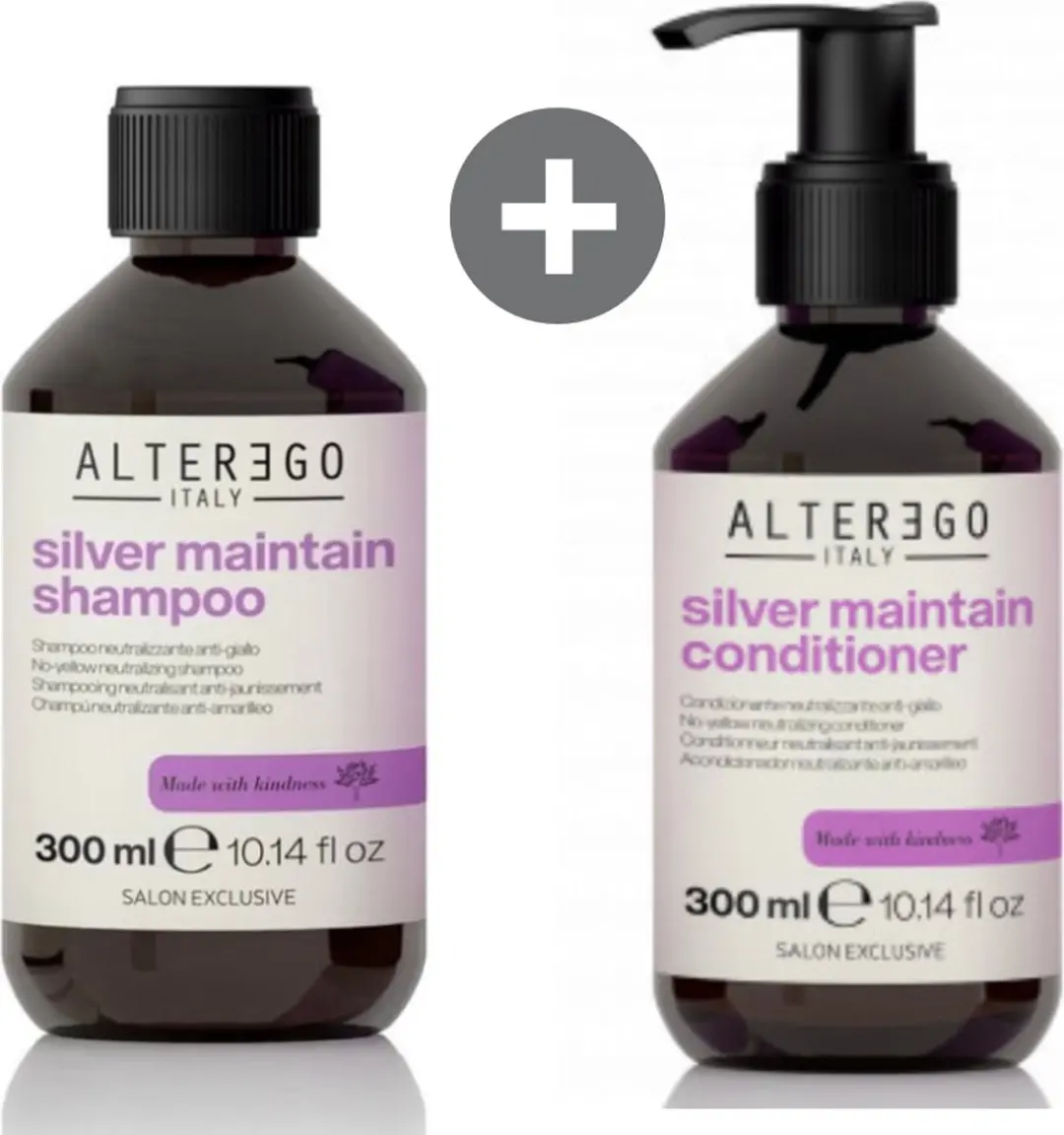Alter Ego Silver Maintain Shampoo & Conditioner Duo 600ml