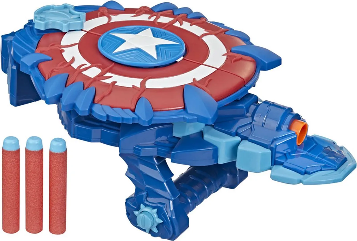 Nerf Marvel Mech Strike Monster Hunters Captain America