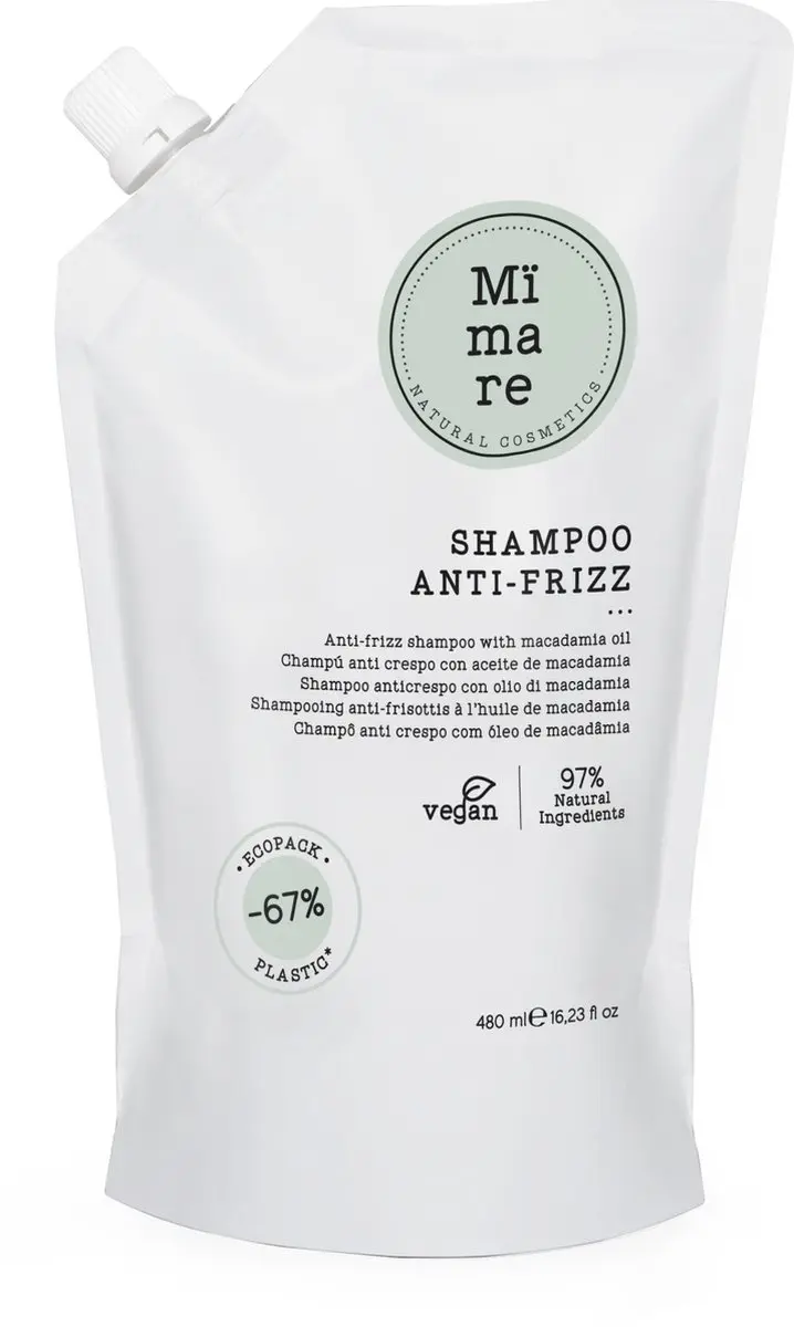 Mïmare Anti Frizz Shampoo 480ml