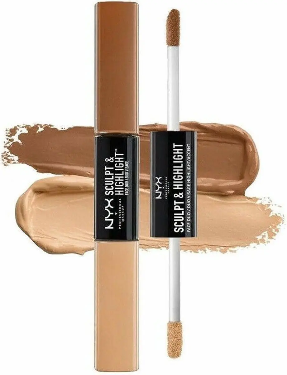 NYX Sculpt & Highlight Face Duo 02 Almond-Light