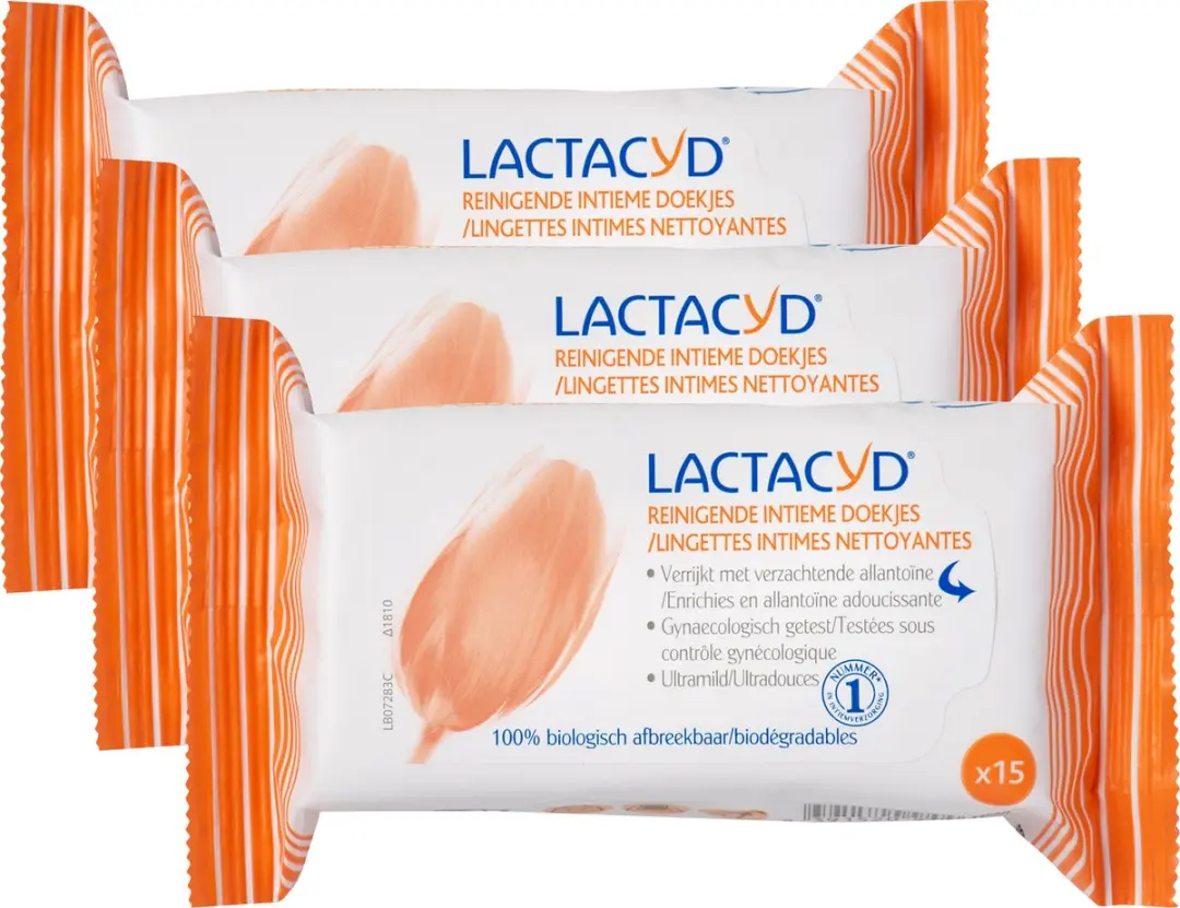 Lactacyd Verzorgende Tissues Intieme Doekjes