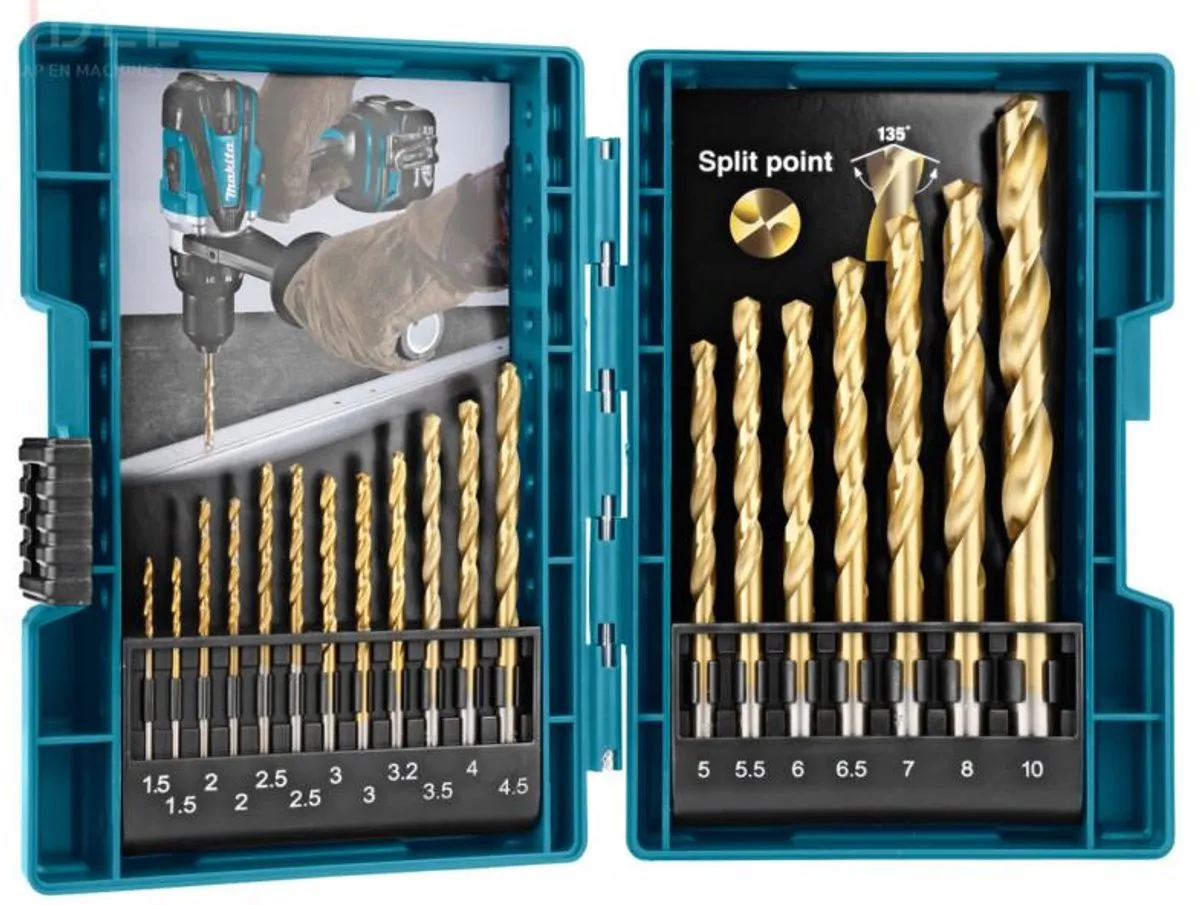 Makita Metaalborenset D-67527 - 19-delig