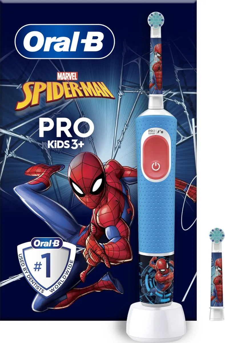 Oral-B Pro Kids Spider-Man Elektrische Tandenborstel