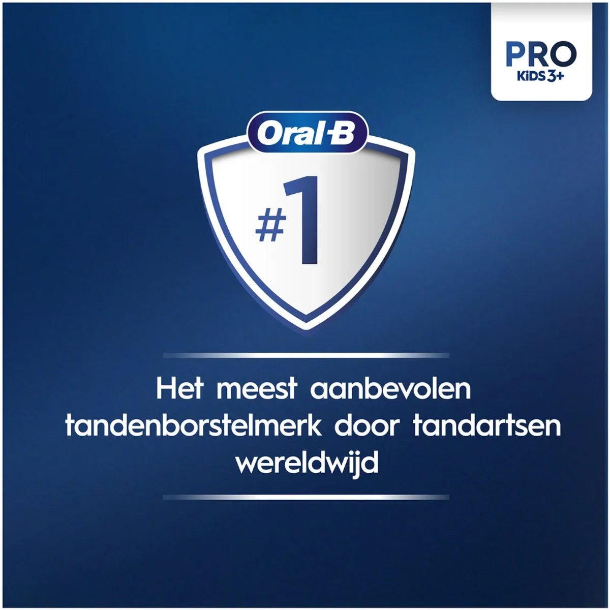 Oral-B Pro Kids Spider-Man Elektrische Tandenborstel - 2 Opzetborstels - Blauw