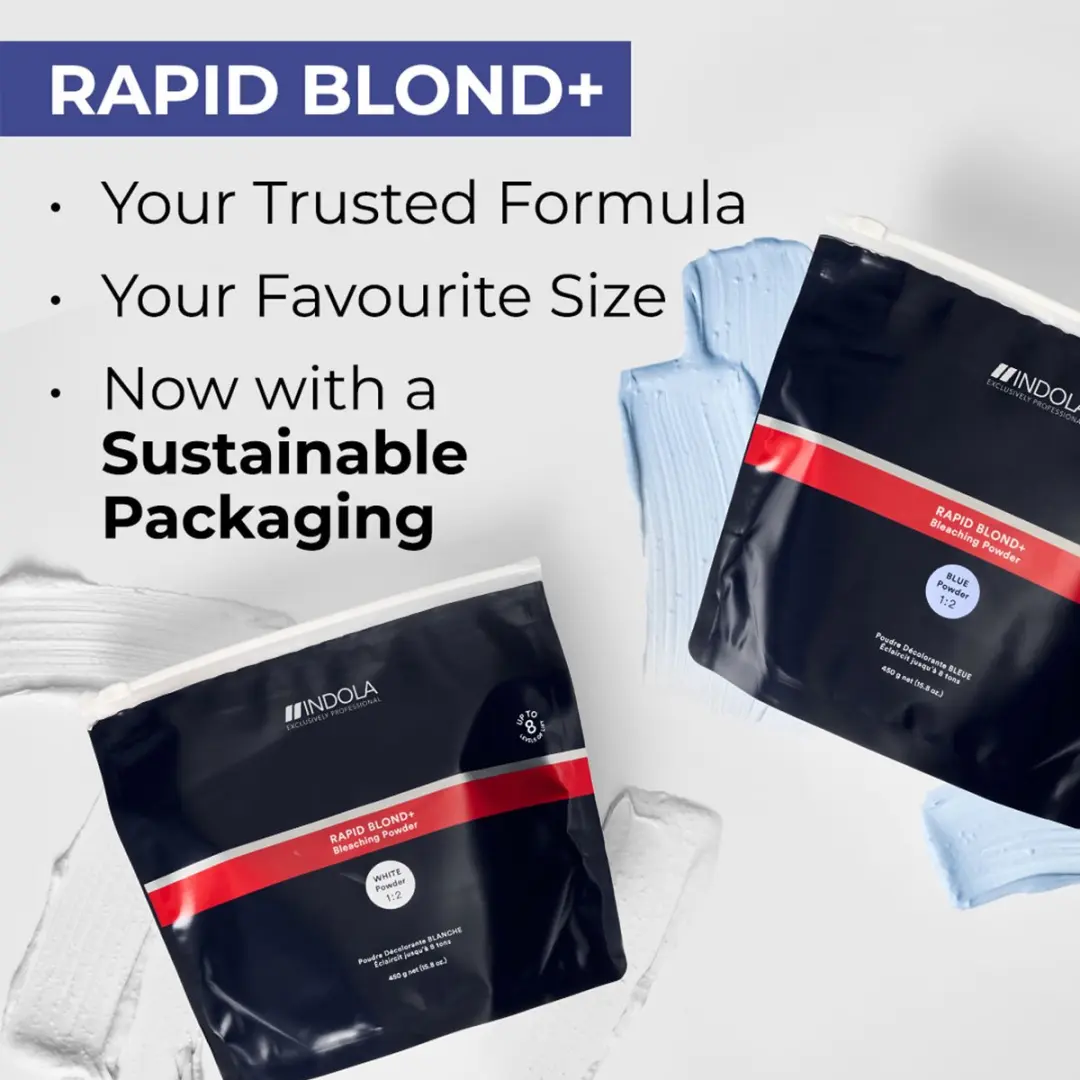 Indola Rapid Blond 9+ White Kleurspoeling 450ml