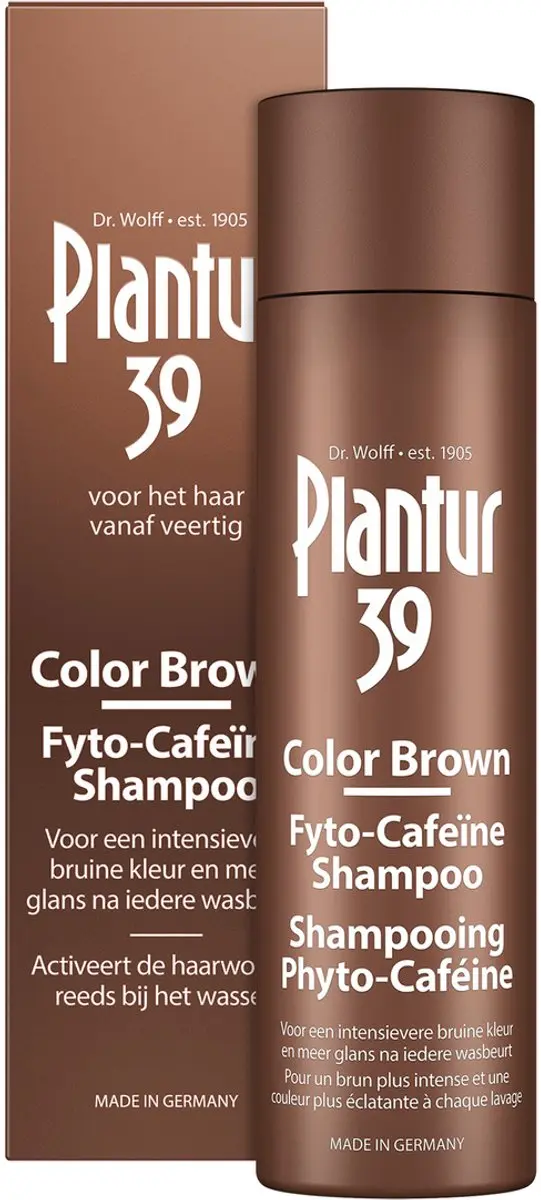 Plantur 39 Shampoo Bruin Haar 250ml
