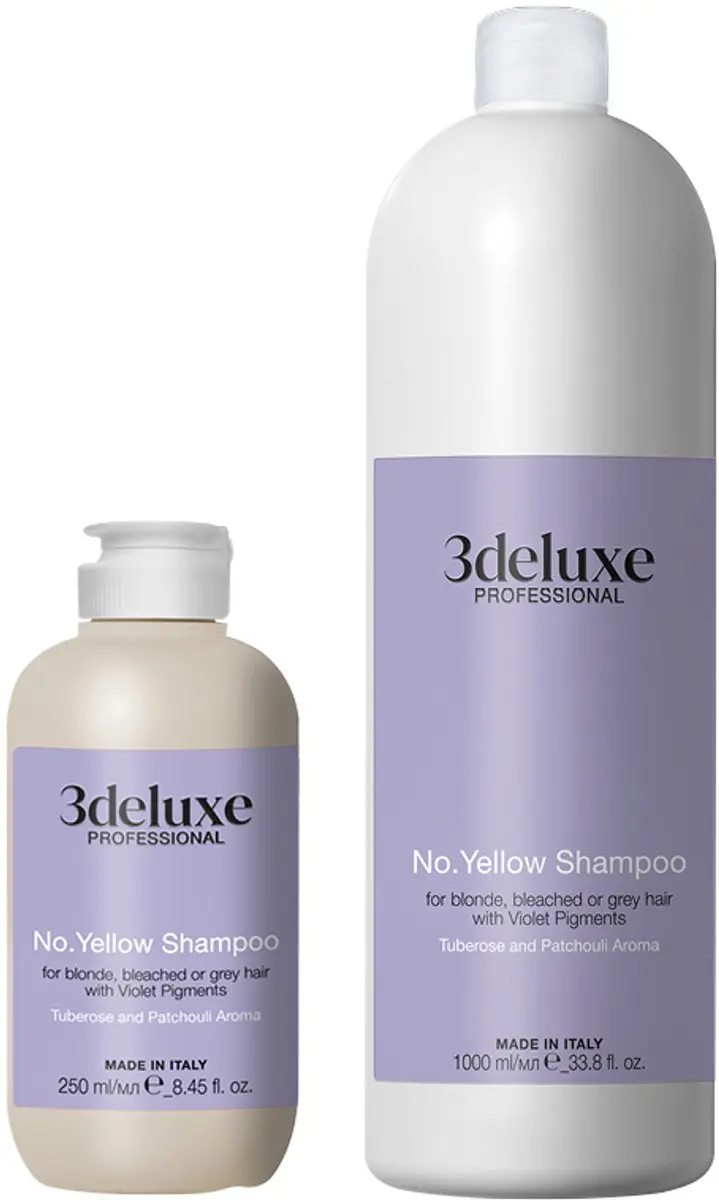 3Deluxe No Yellow Shampoo 1000ml