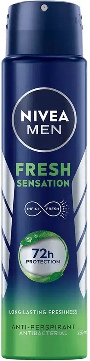 NIVEA Men Fresh Sensation Antitranspiratiespray 250ml