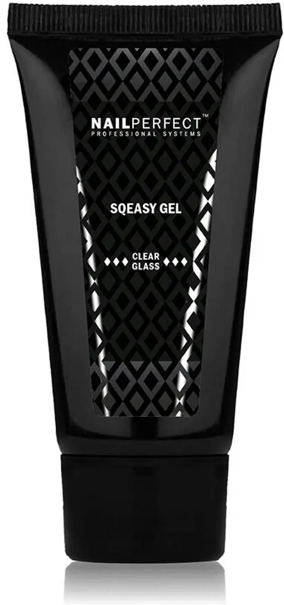 NailPerfect Sqeasy Gel Clear Glass 60g