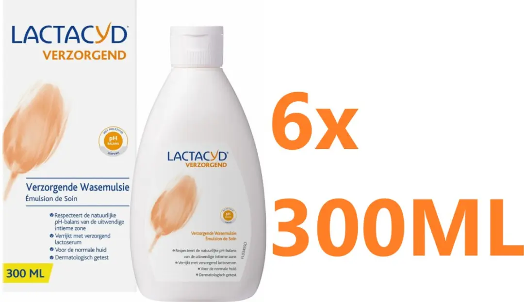 Lactacyd Wasemulsie Verzorgend 1800ml