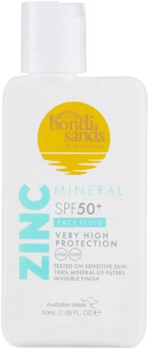 Bondi Sands Mineral Face Fluid SPF50+ 50ml