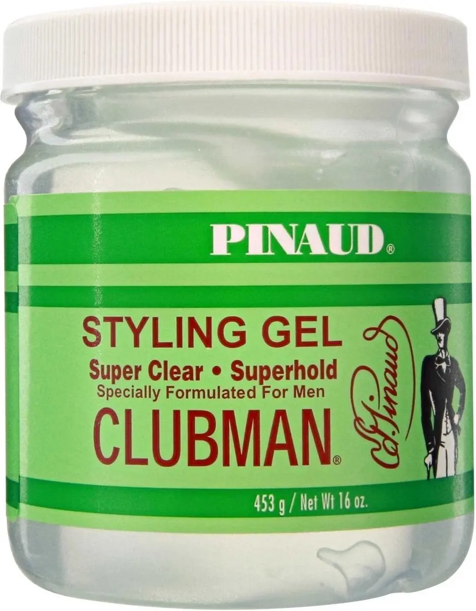 Clubman Pinaud Super Clear Gel 453g