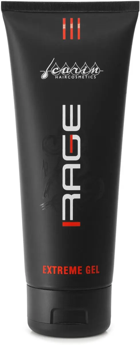CARIN Rage Extreme Gel Hold 5 Shine 200ml