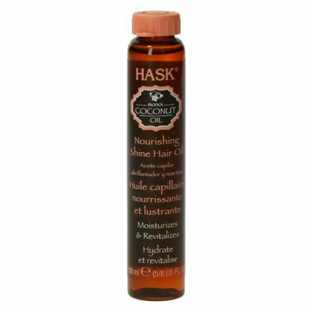 Hask Monoi Coconut Oil Nourishing Shine Oil 18ml