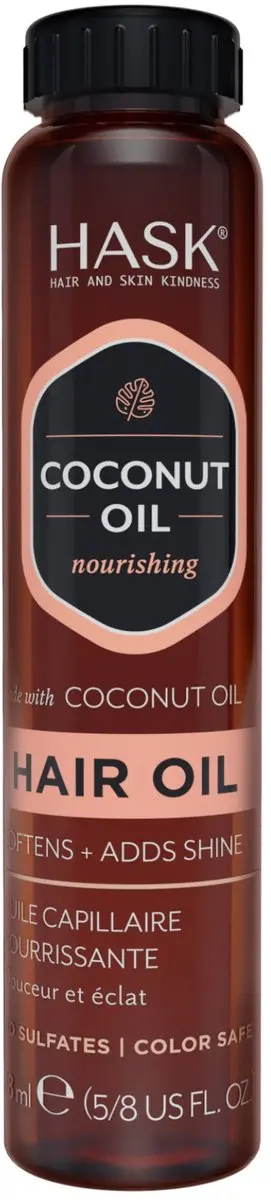 Hask Monoi Coconut Oil Nourishing Shine Oil 18ml