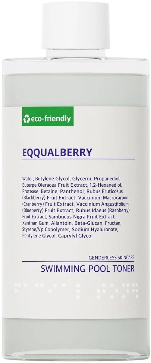 EQQUALBERRY Swimming Pool Daily Facial Toner 300ml