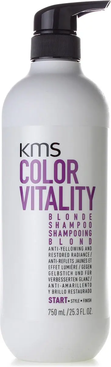 KMS Hair Color Vitality Blonde Shampoo 750ml