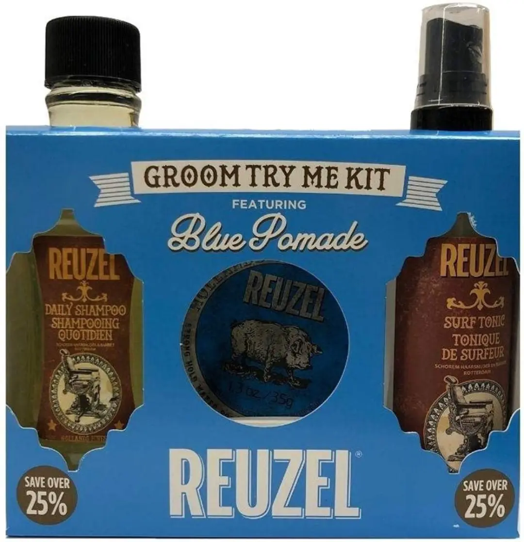 Reuzel Blue Groom Try Me Kit