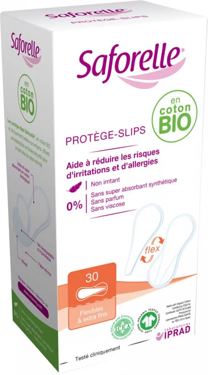 Saforelle 30 Extra-Fijne Flexibele Inlegkruisjes